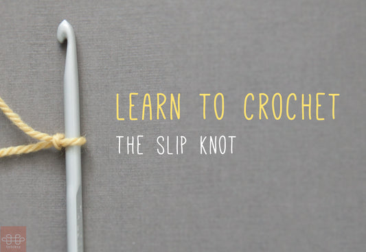 Learn to Crochet: Slip knot