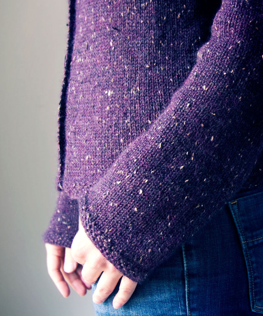 Helliwell Cardigan-Downloadable knitting pattern-Tricksy Knitter