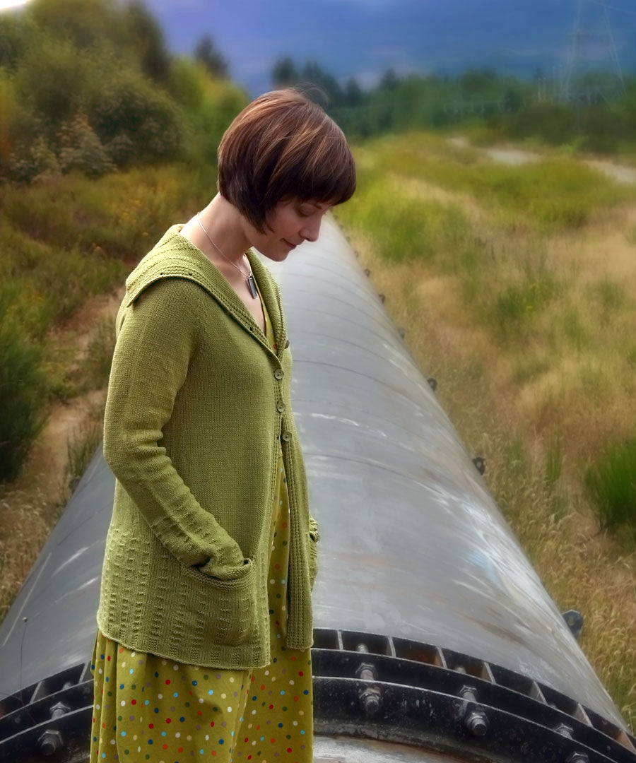 Arbois Cardigan-Downloadable knitting pattern-Tricksy Knitter