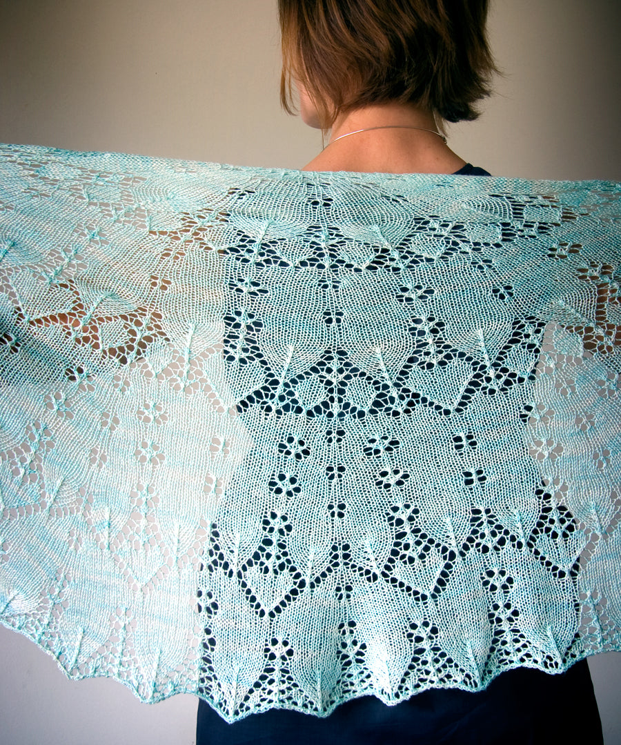 Trifle Shawl-Downloadable knitting pattern-Tricksy Knitter