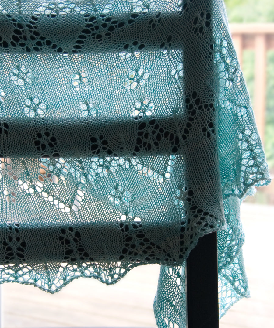 Trifle Shawl-Downloadable knitting pattern-Tricksy Knitter