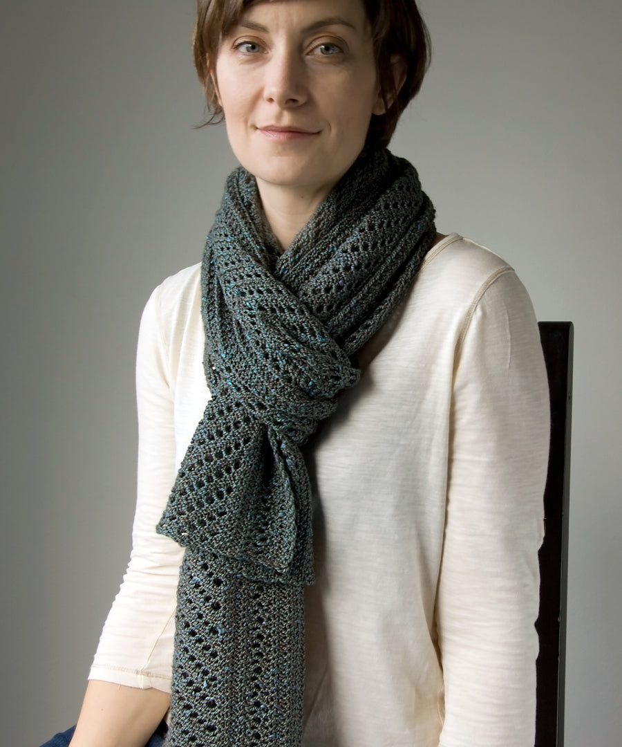 Boiseau Wrap-Downloadable knitting pattern-Tricksy Knitter