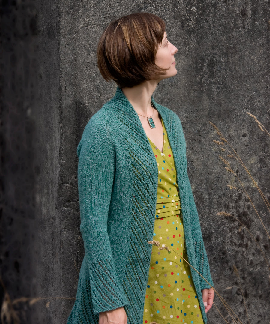 Clairette Cardigan-Downloadable knitting pattern-Tricksy Knitter