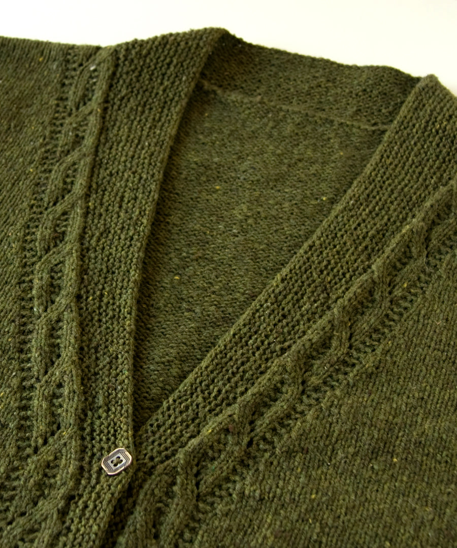 Cultivar Cardigan-Downloadable knitting pattern-Tricksy Knitter