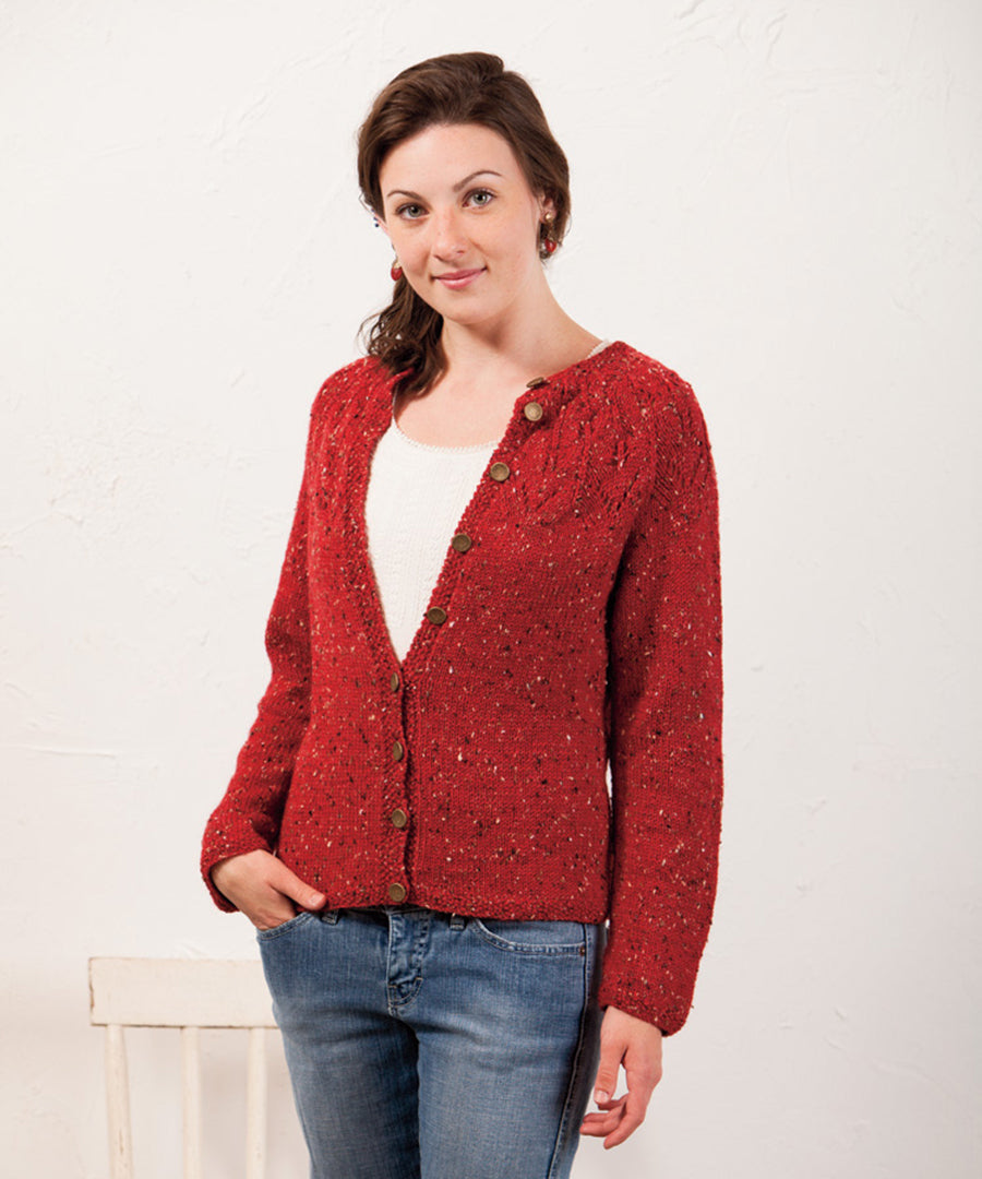 Helliwell Cardigan-Downloadable knitting pattern-Tricksy Knitter