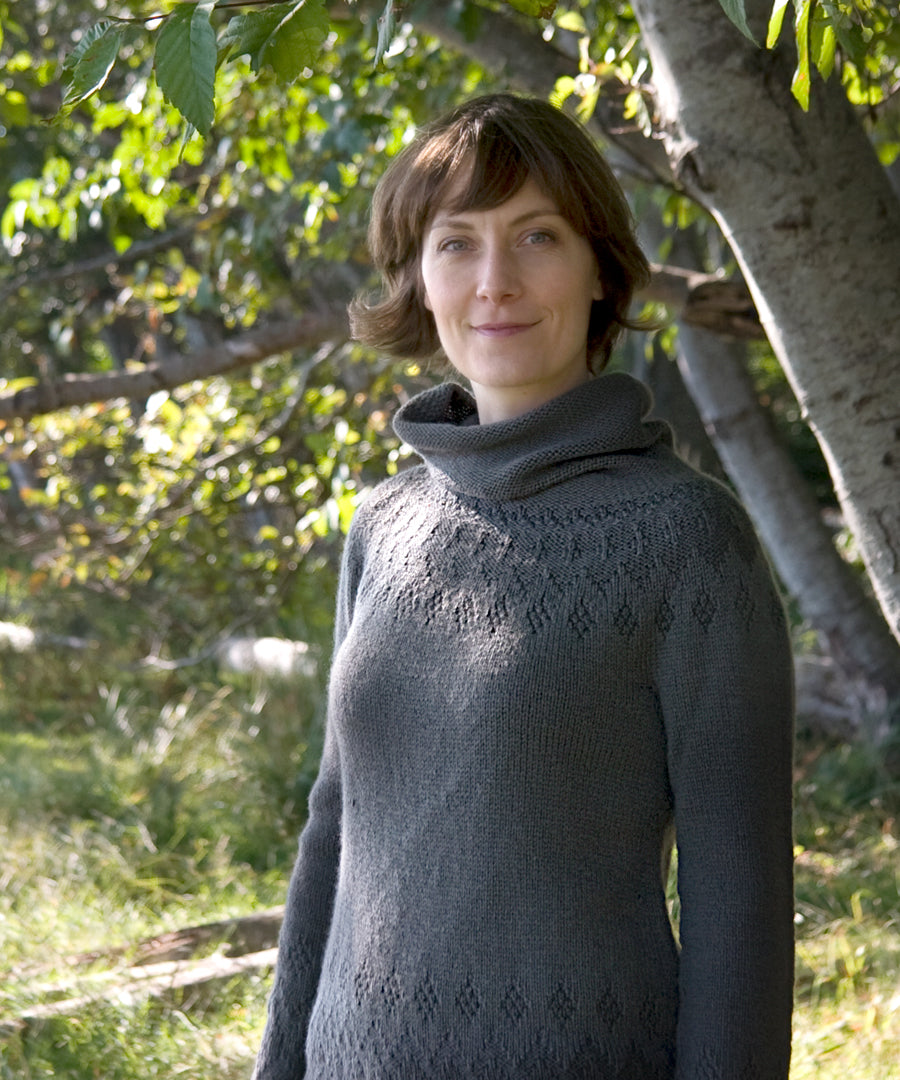 Lundell Pullover-Downloadable knitting pattern-Tricksy Knitter