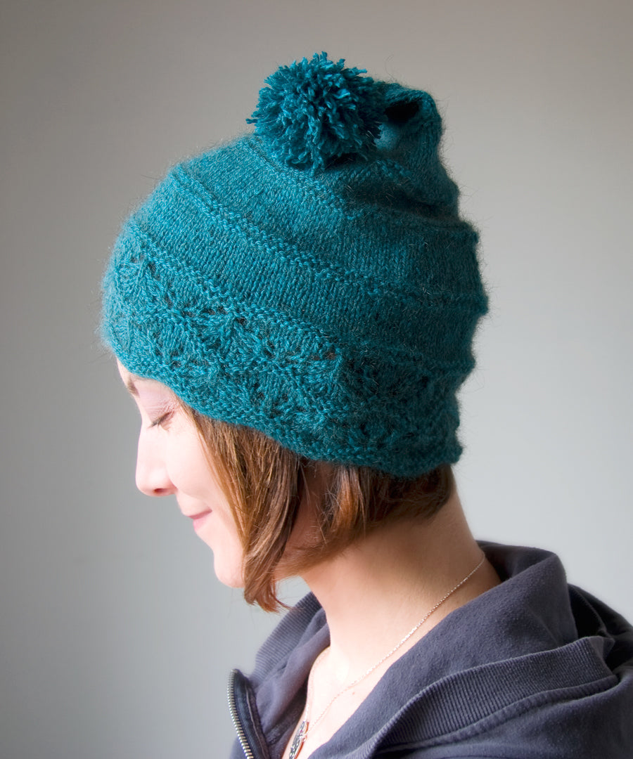 Strathcona Beanie-Downloadable knitting pattern-Tricksy Knitter