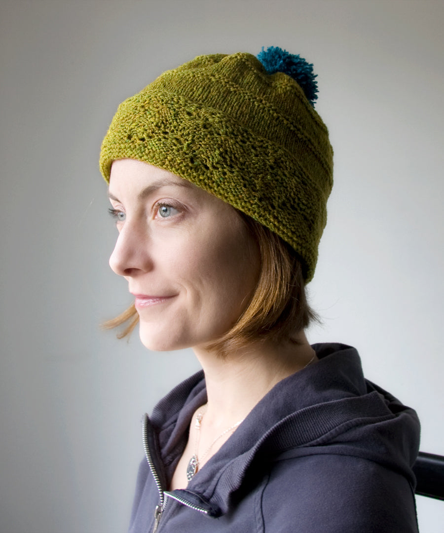 Strathcona Beanie-Downloadable knitting pattern-Tricksy Knitter