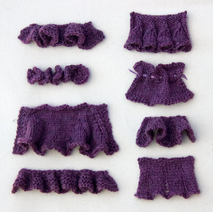 How to Knit Ruffles by Megan Goodacre