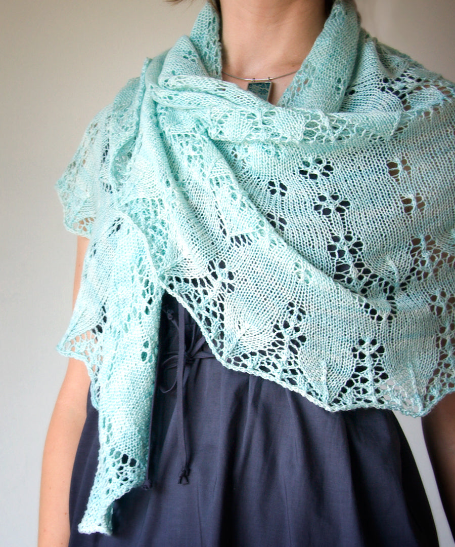 Trifle Shawl-Downloadable knitting pattern-Tricksy Knitter