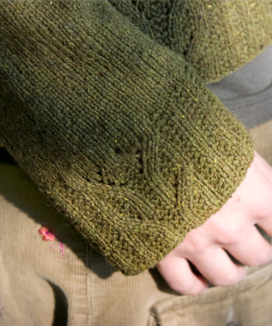 Cultivar Cardigan-Downloadable knitting pattern-Tricksy Knitter