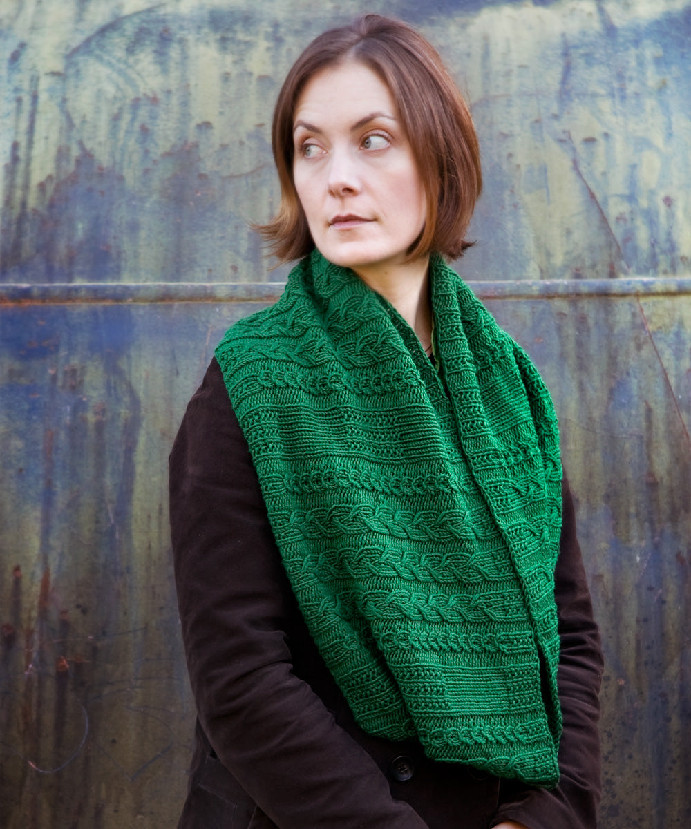 Ferguson Cowl-Downloadable knitting pattern-Tricksy Knitter