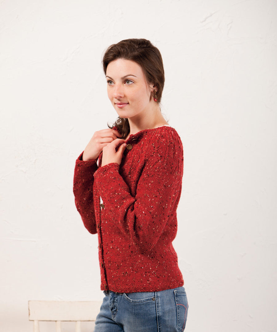 Helliwell Cardigan-Downloadable knitting pattern-Tricksy Knitter